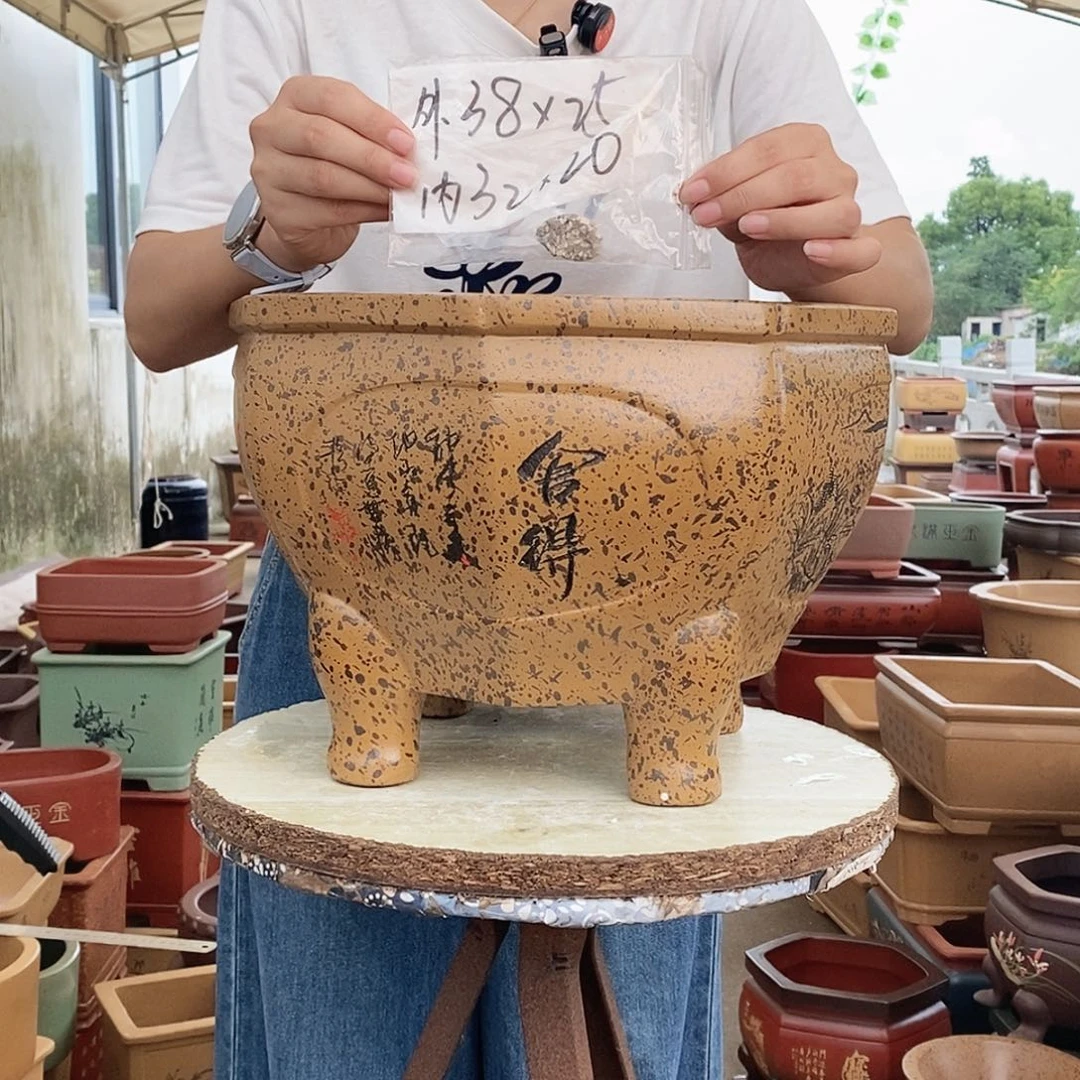紫砂花盆紫砂花盆