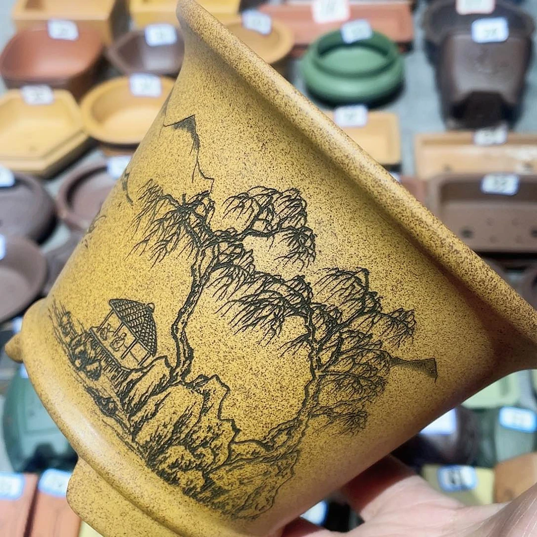 紫砂小盆12.5*10cmmmm