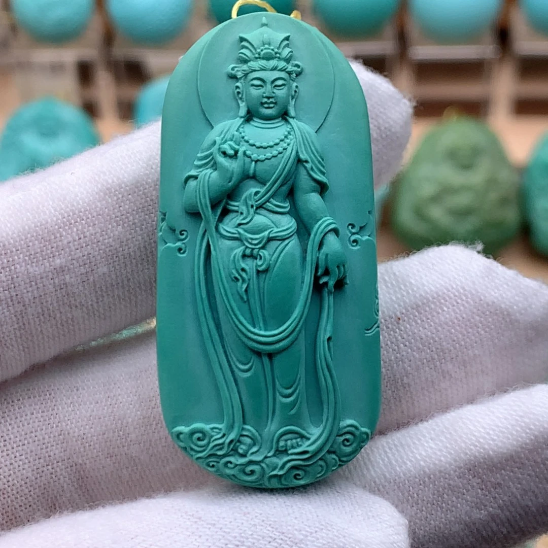 绿松石未镶嵌珠宝奇石