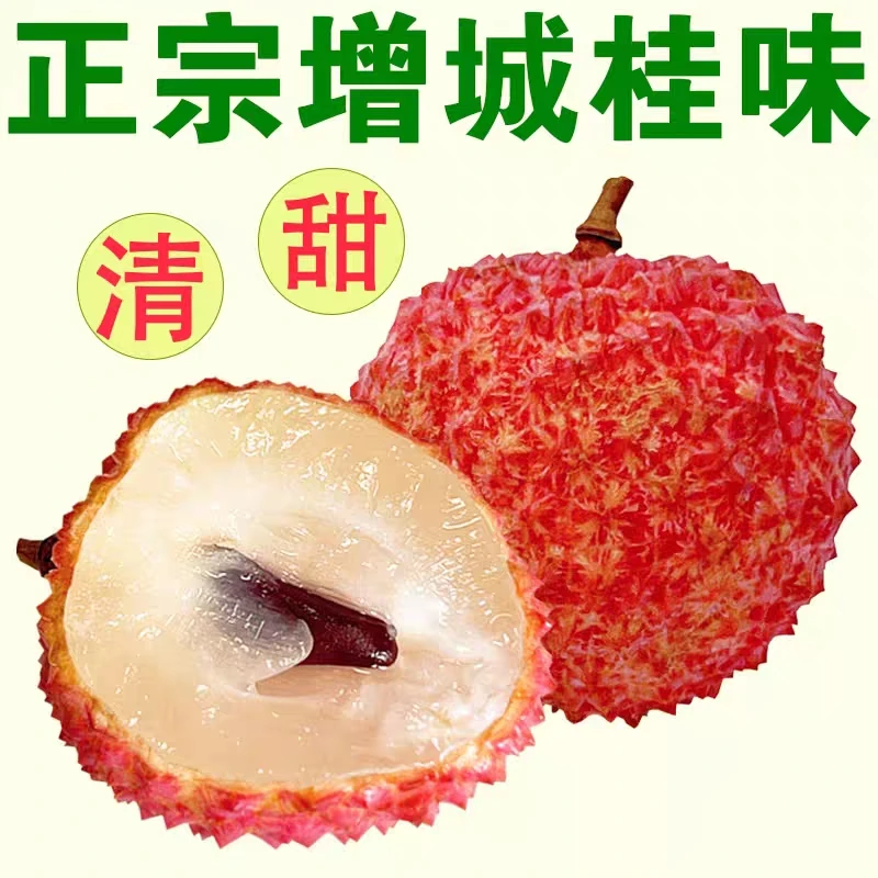 （沈阳发货）桂味 荔枝3斤 京东包邮