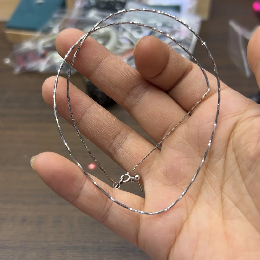 吊坠925银项链编号588