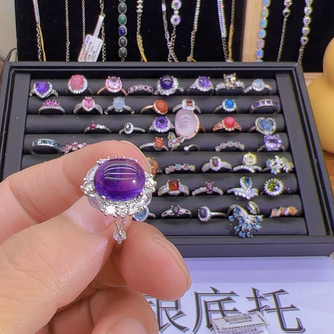 水晶珠宝半成品未镶嵌