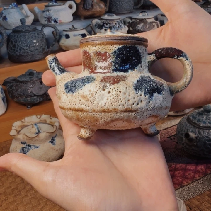 ?****。拙艺坊手工茶壶放漏