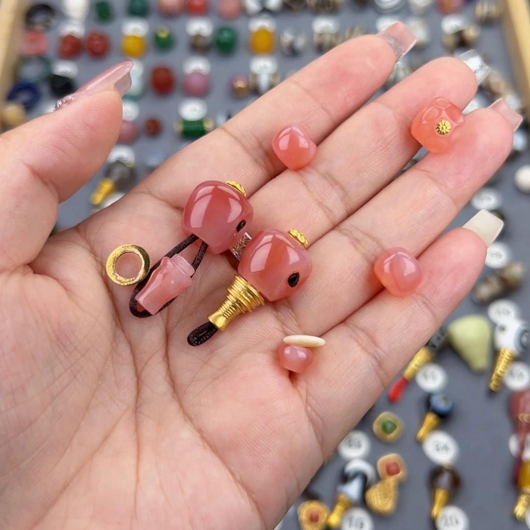 玛瑙/玉髓饰品未镶嵌孟*