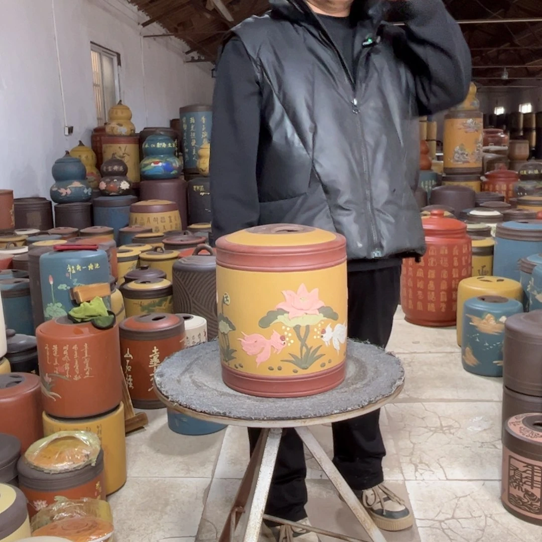 紫砂茶叶罐茶叶罐