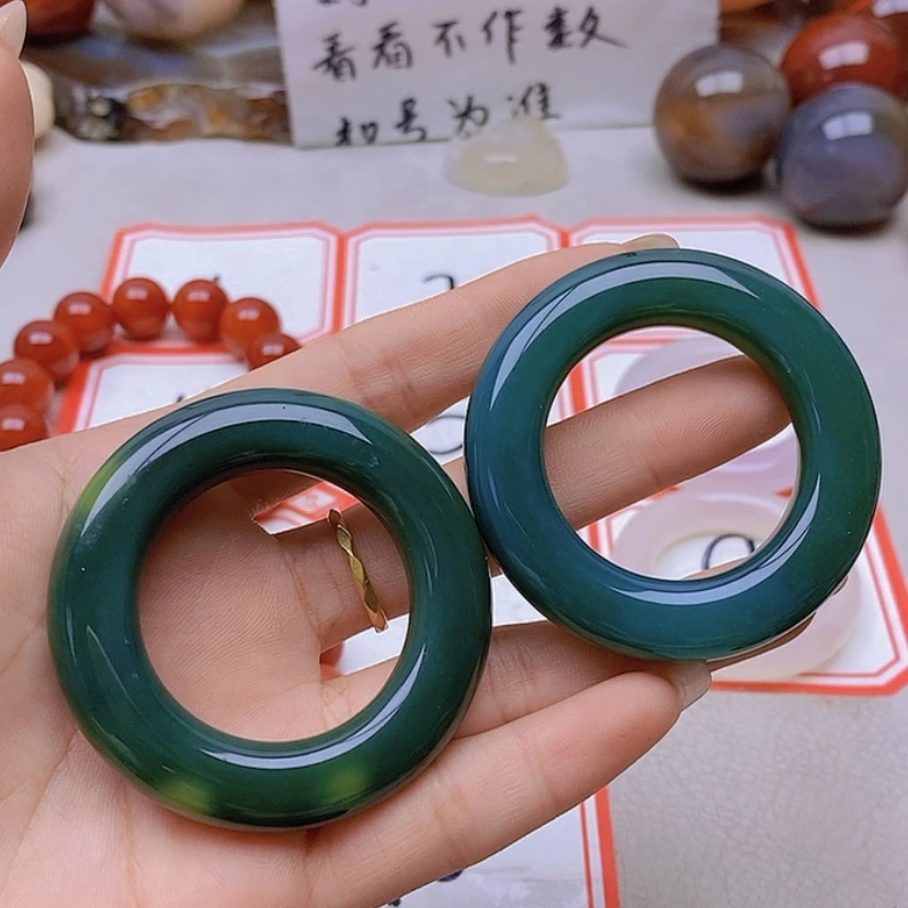 【闪购商品】未镶嵌玛瑙/玉髓珠宝半成品大**摆