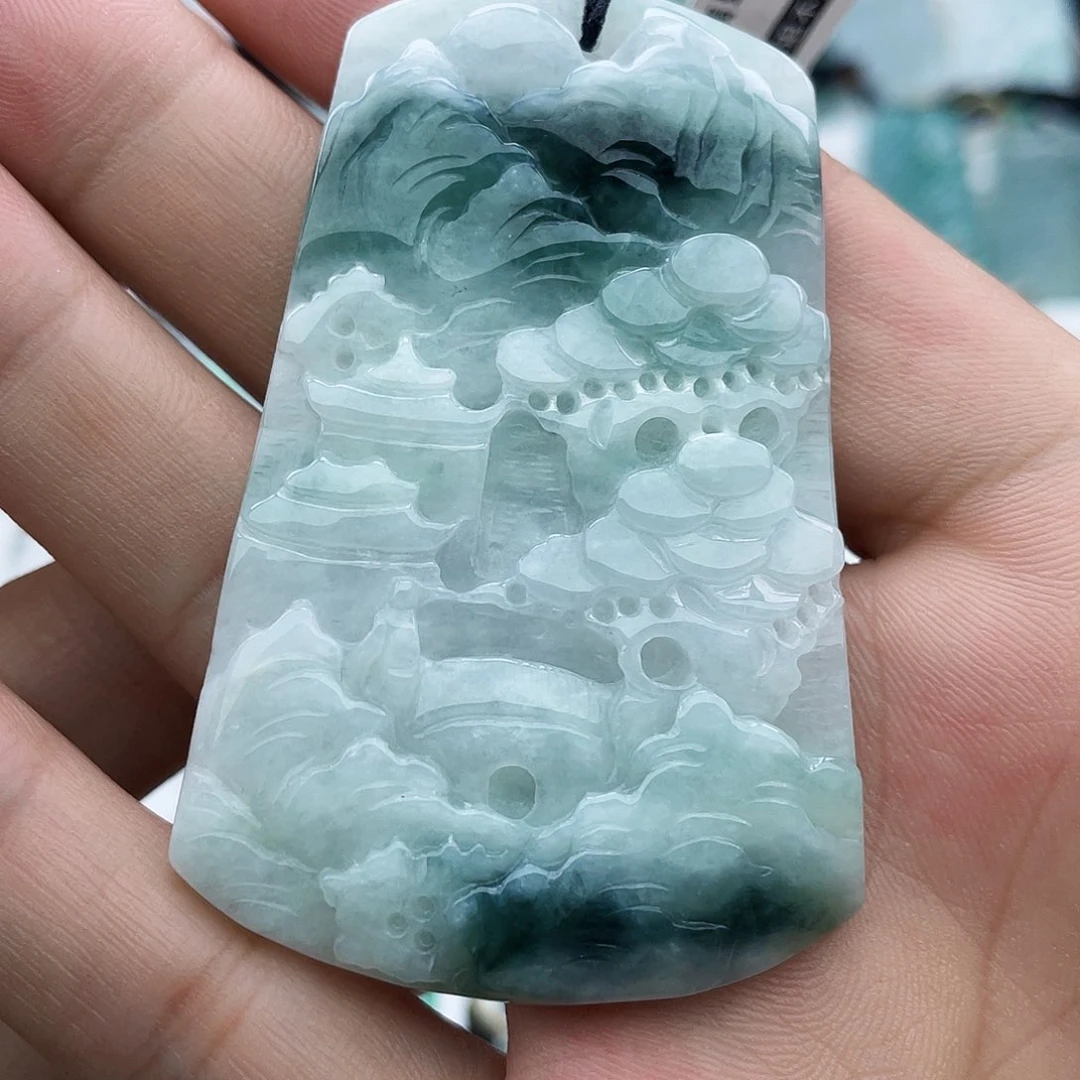 颈饰未镶嵌翡翠翡翠