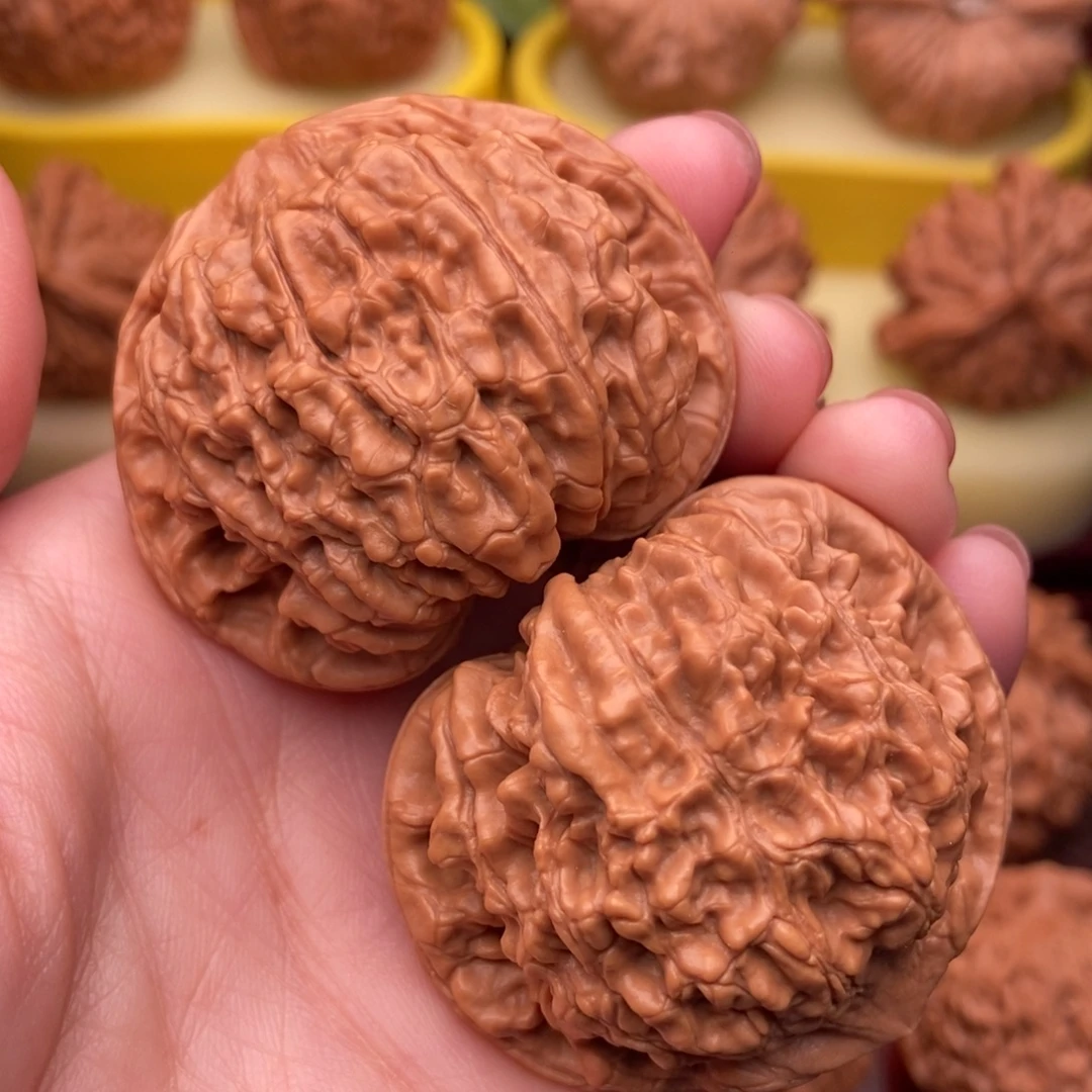 文玩核桃把件精品大官帽47