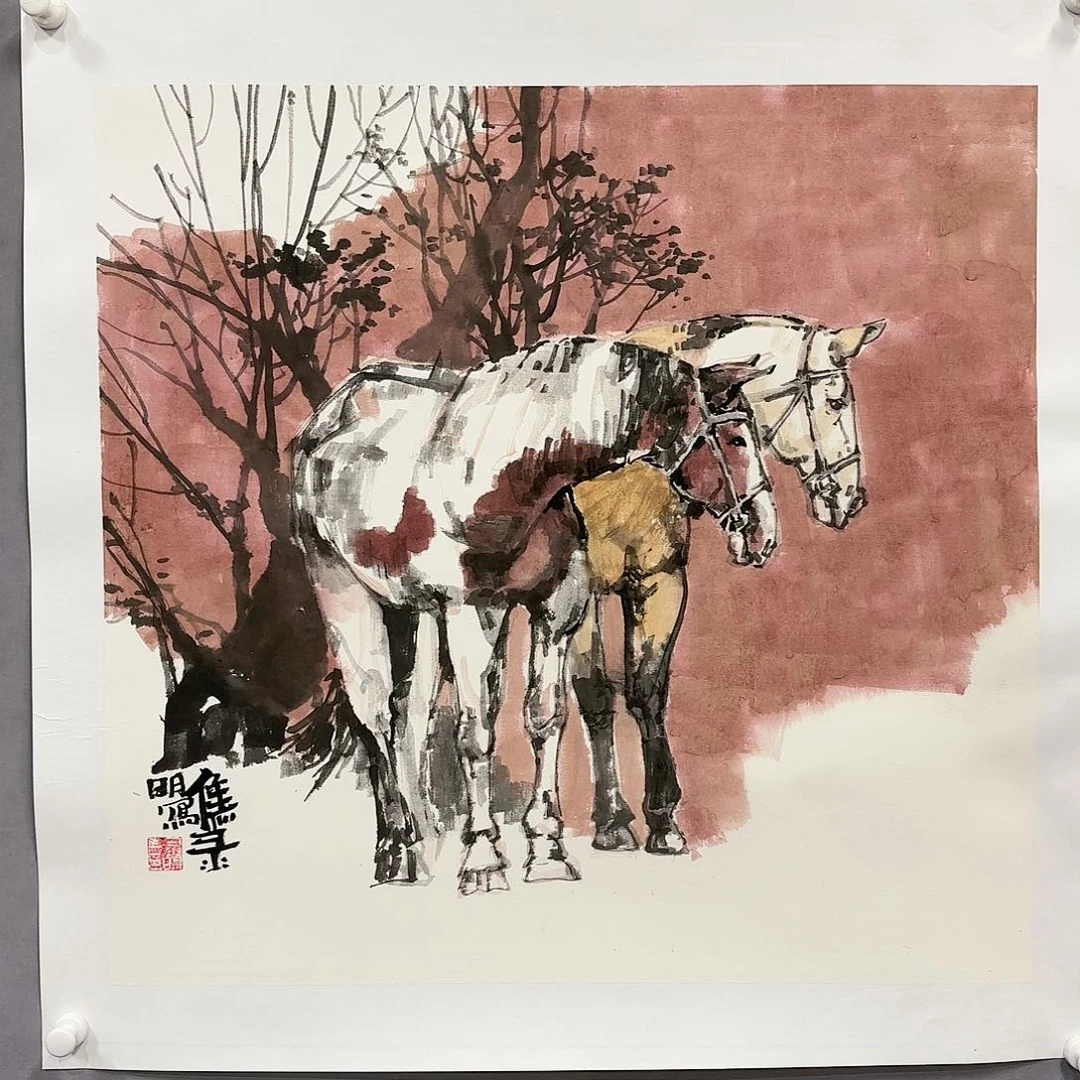 国画国画纯手绘作品请放心去藏