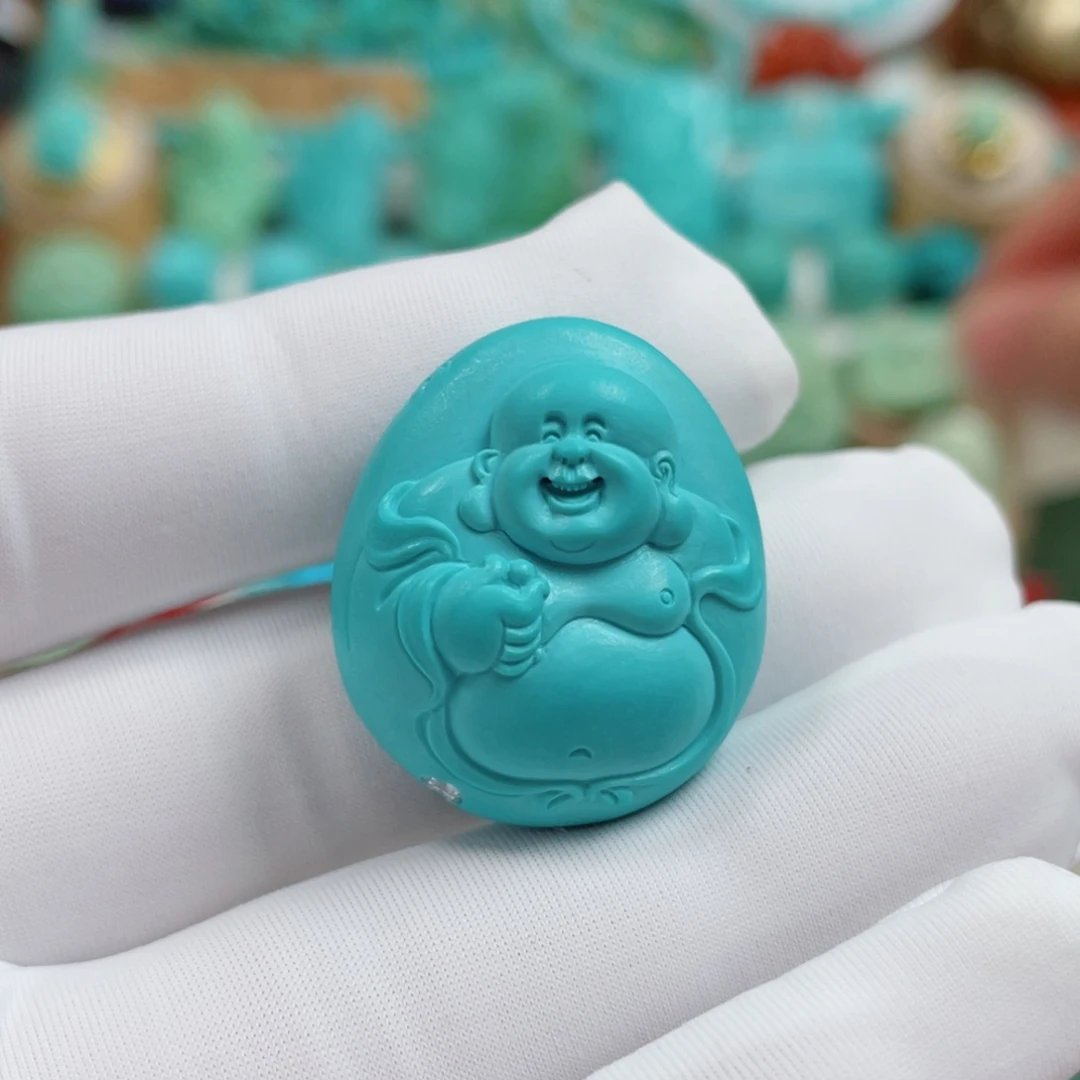 绿松石未镶嵌珠宝奇石