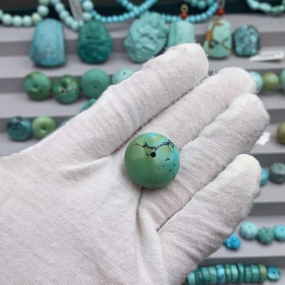 未镶嵌绿松石卡20扣子