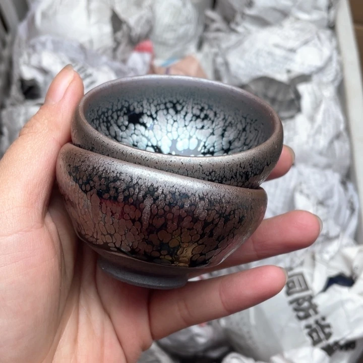 茶盏建窑建盏主人杯 微瑕