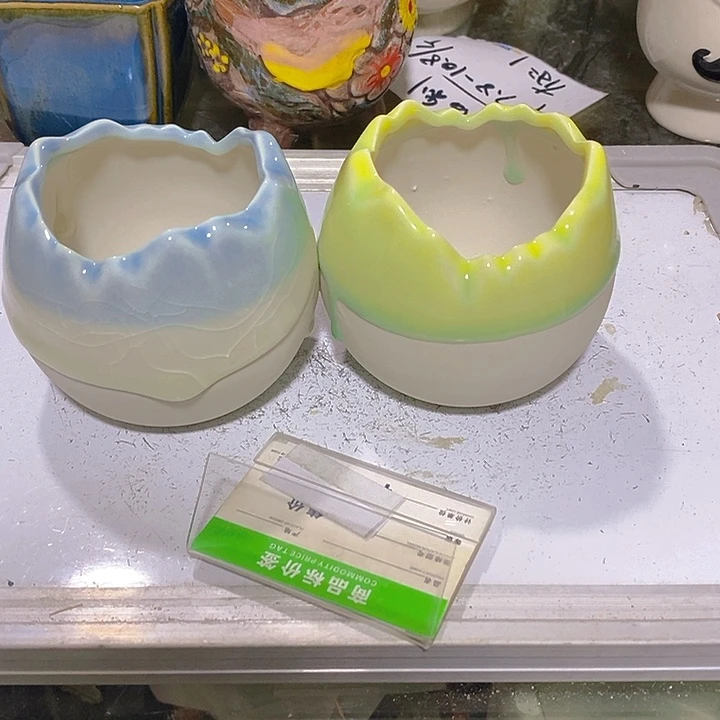 紫砂花盆多肉绿植瑕疵盆有孔