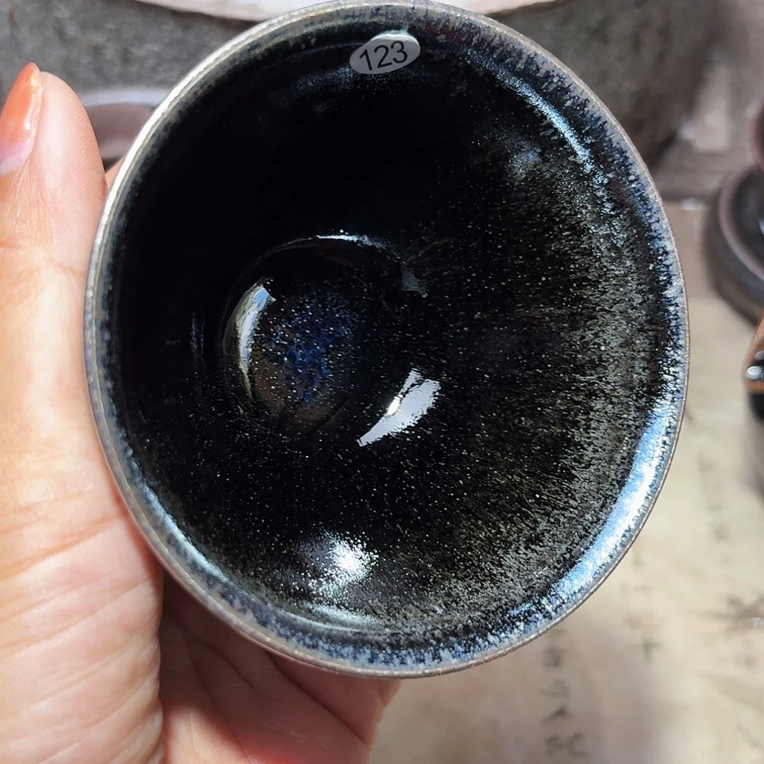 茶盏义兴龙窑建盏123