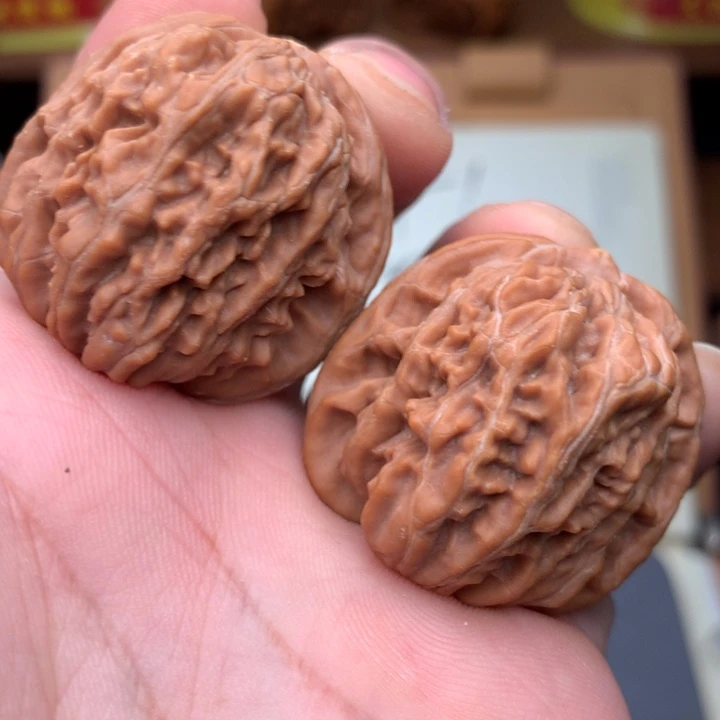 桃核把件游*为四座楼文玩核桃35尺