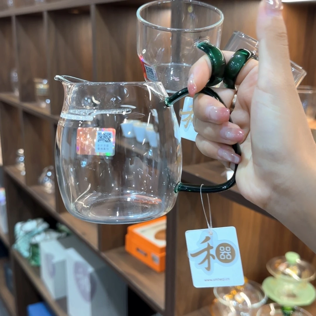 泰然月牙墨绿色➕清尚杯墨绿色
