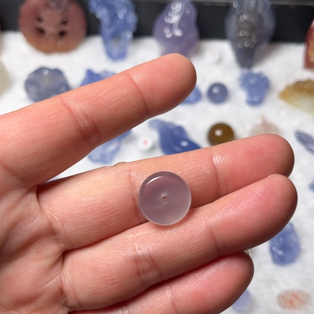 玛瑙/玉髓未镶嵌吊坠(不含链)扣子