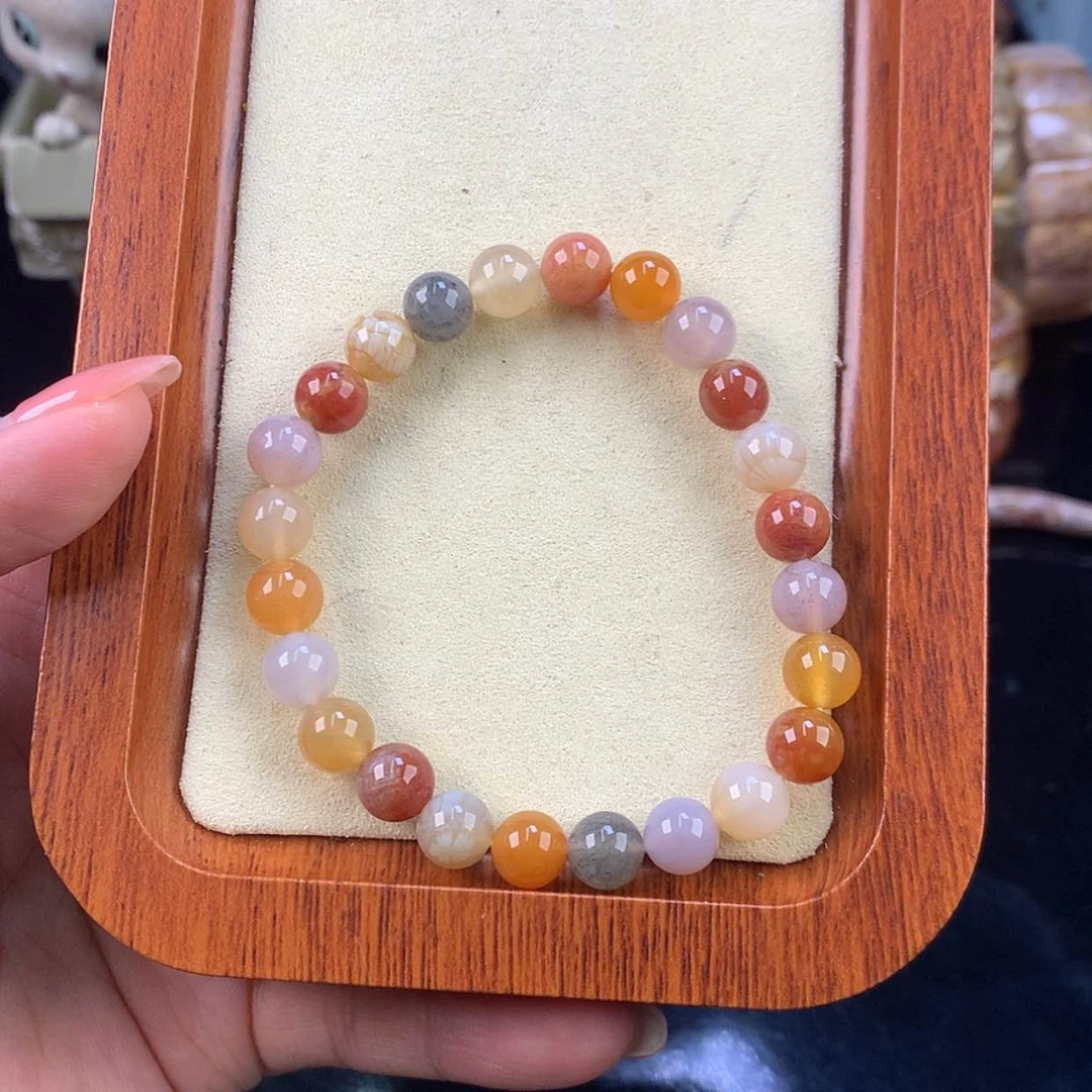 【闪购商品】硅化珊瑚（珊瑚玉）未镶嵌颈饰12号8咪多宝手串