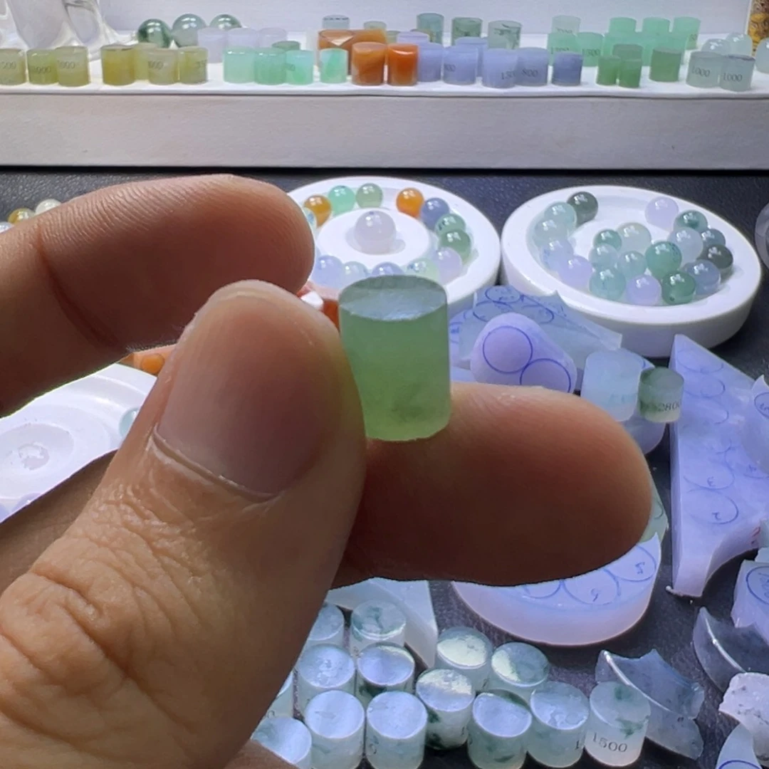 定制翡翠未镶嵌暮**岚翡翠