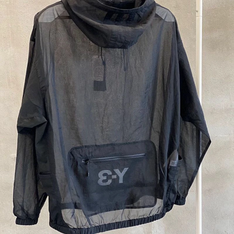 超大码300斤高级欧货户外运动长袖连帽外套男女装夏薄款防晒服服