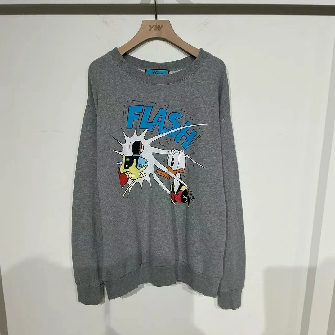 99新 GUCCI/古驰 联名款唐老鸭印花卫衣 xs码/368081