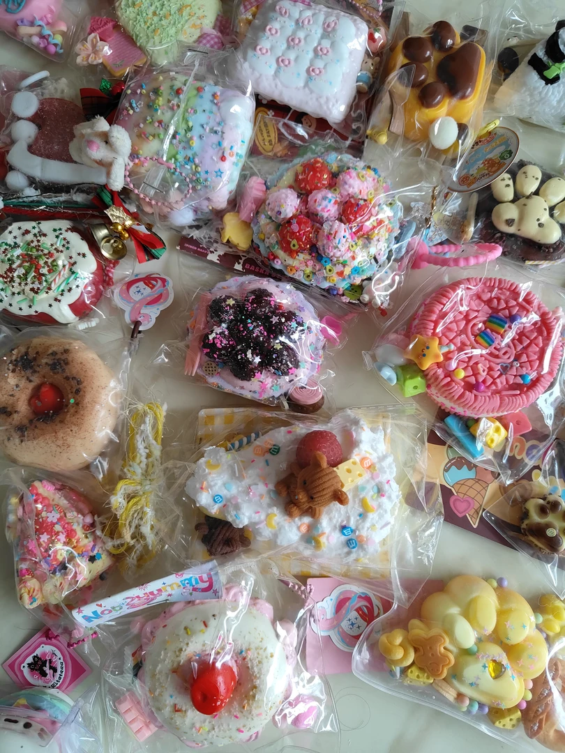 现货福利款～孤品捏捏解压玩具，微瑕，回弹直播较快，介意勿拍