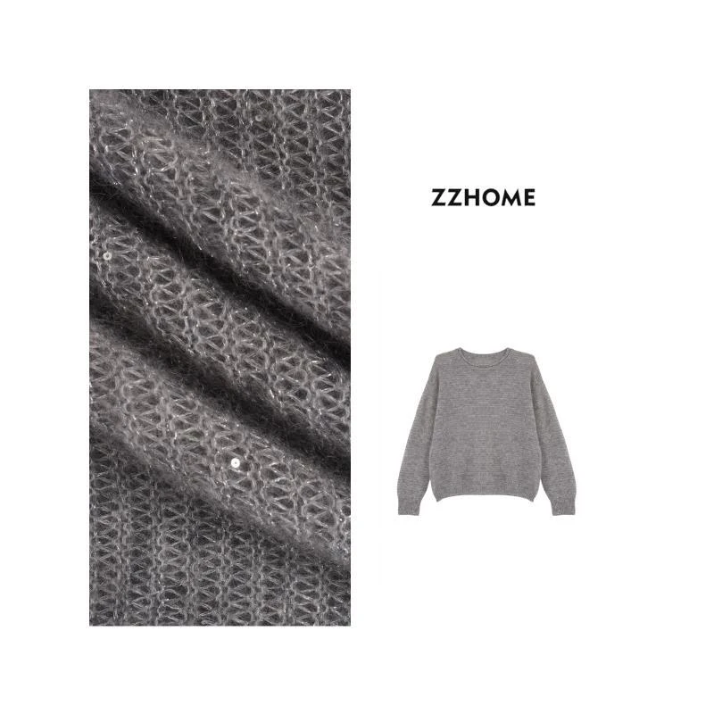 ZOZO HOME ｜织物之美柔雾拉毛简线条精织毛衣q171901p