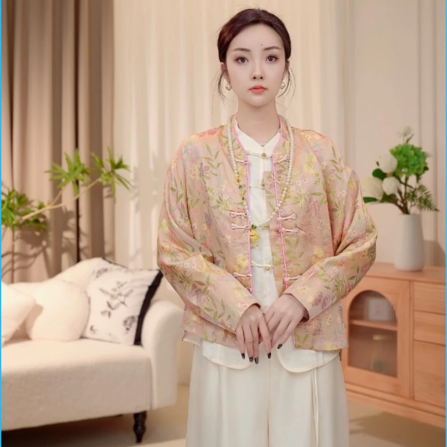 【金粉富贵】国风新中式女装气质上衣外套 2025A1654-倩倩