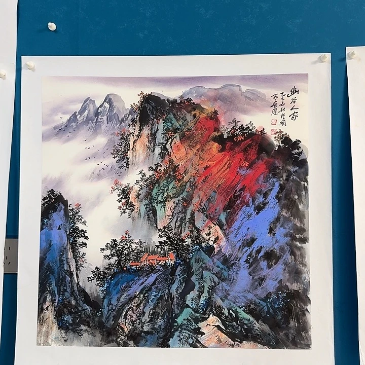 国画张志新张志新