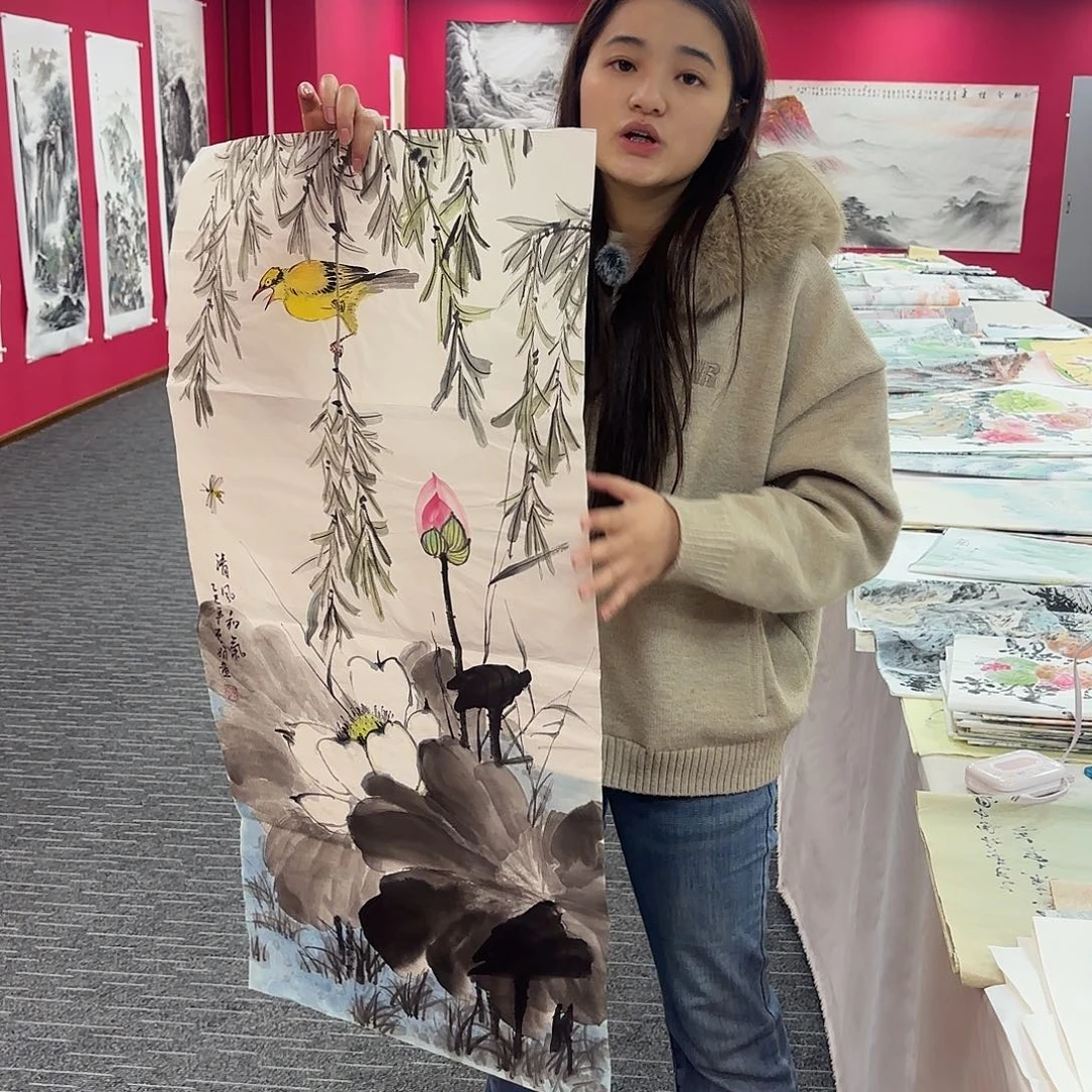 国画国画作品纯手绘