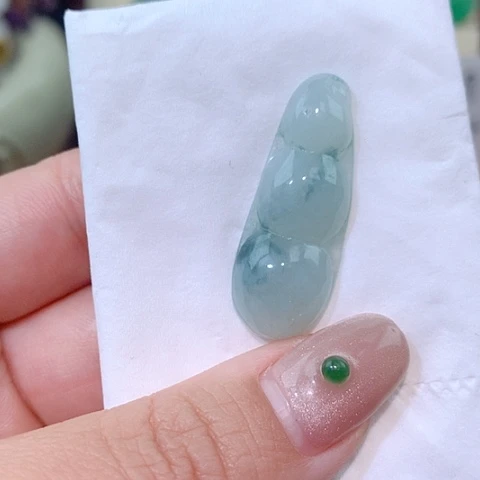 颈饰未镶嵌翡翠豆子