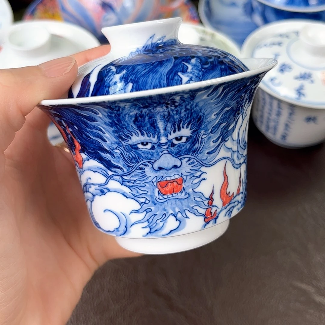 手绘高温瓷器瓷器