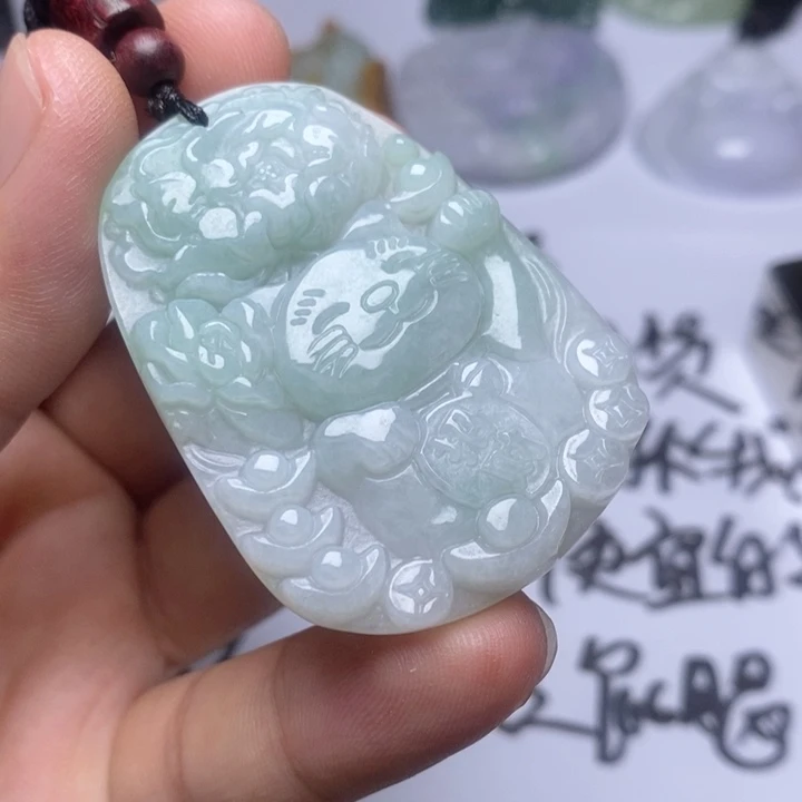 颈饰未镶嵌翡翠翡翠