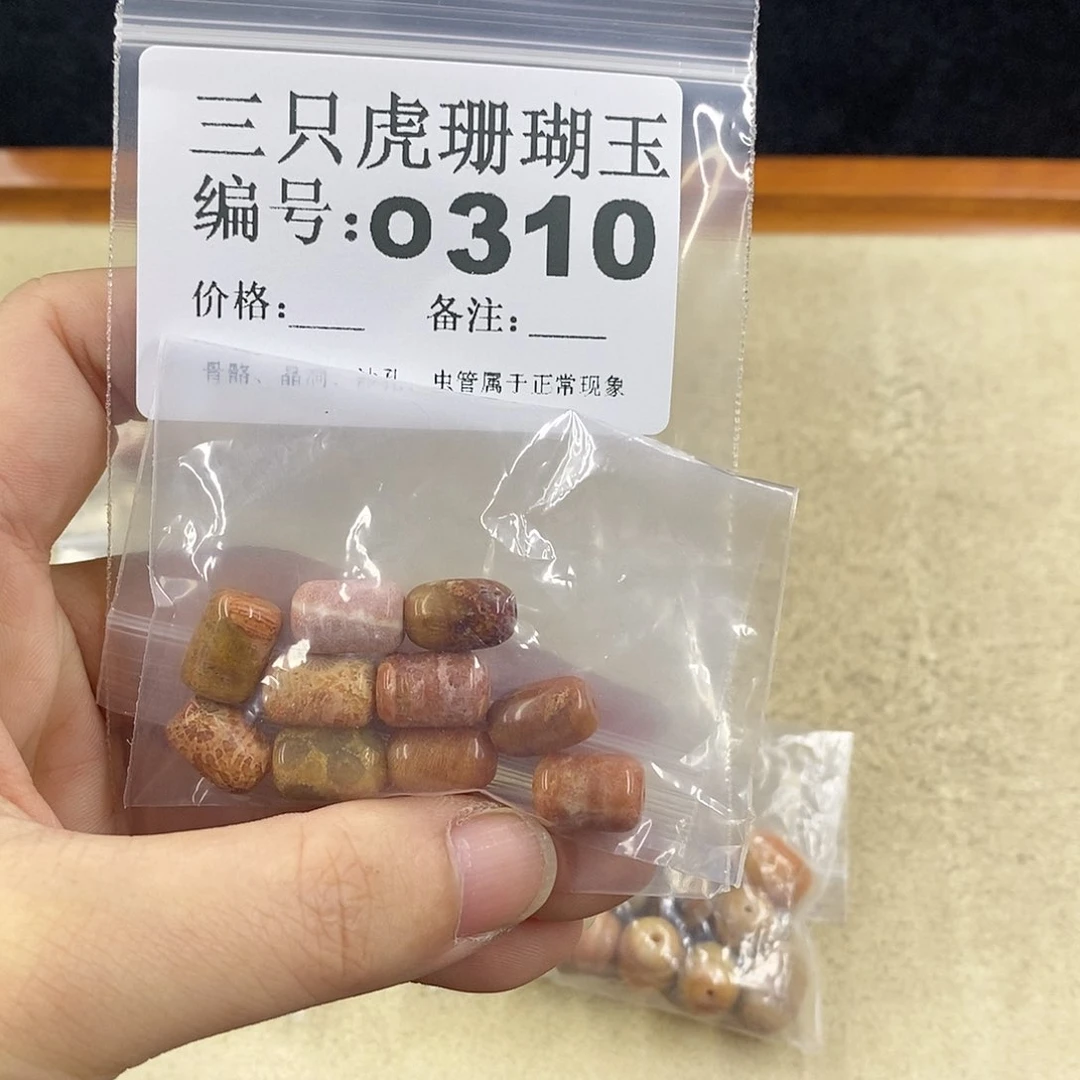 硅化珊瑚（珊瑚玉）1未镶嵌蔷*