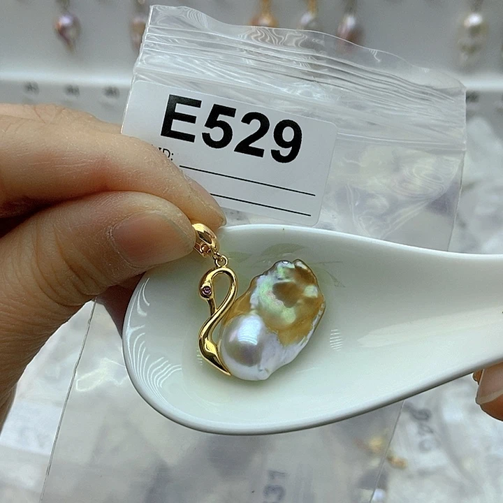 淡水珍珠颈饰银S925镶嵌