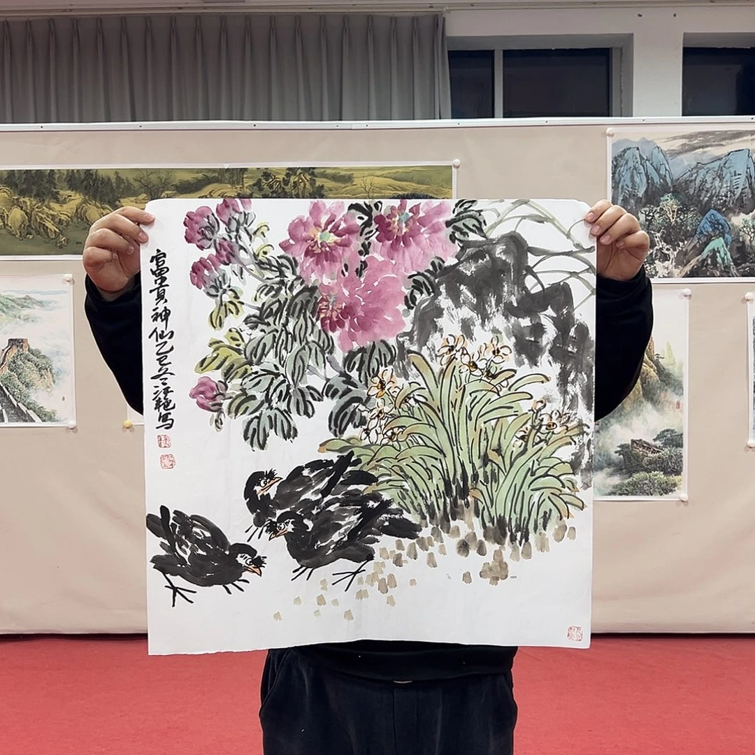 国画邓利梅老师艺术精品