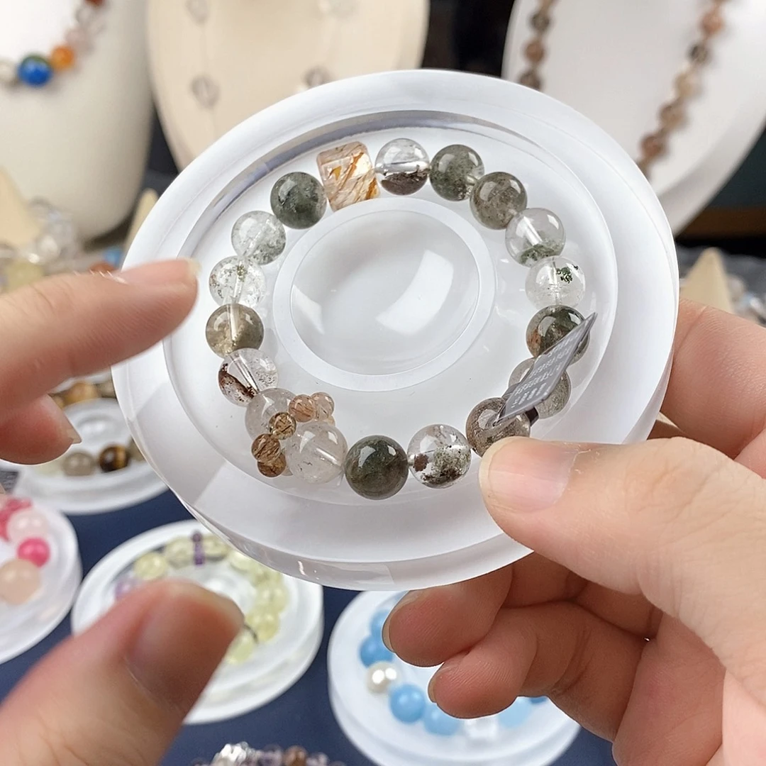 银S925镶嵌手链水晶