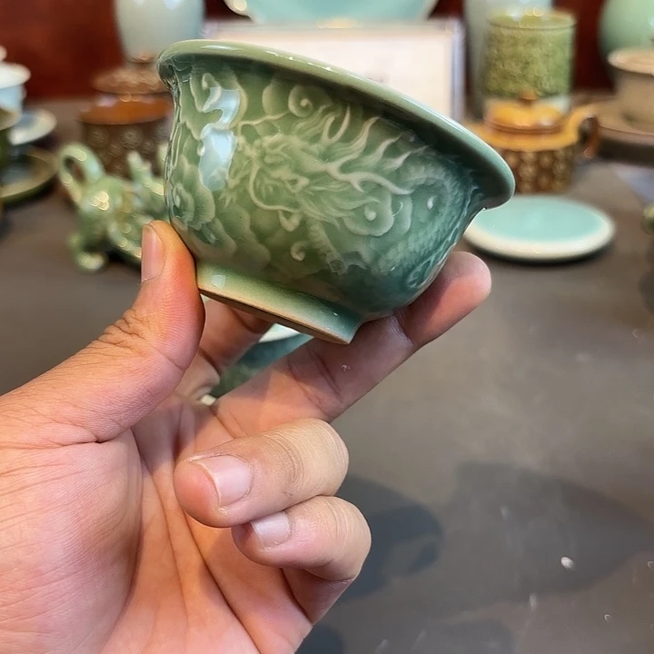 瓷片龙泉青瓷福利青瓷