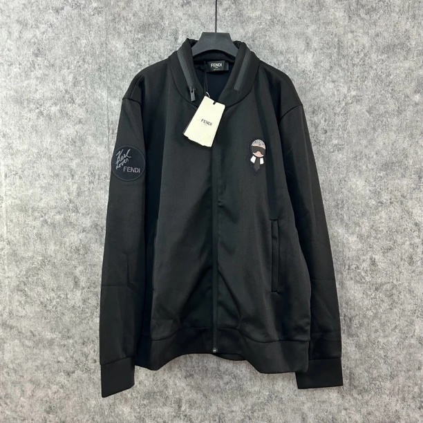 未使用 FENDI/芬迪 芬迪黑色休闲外套