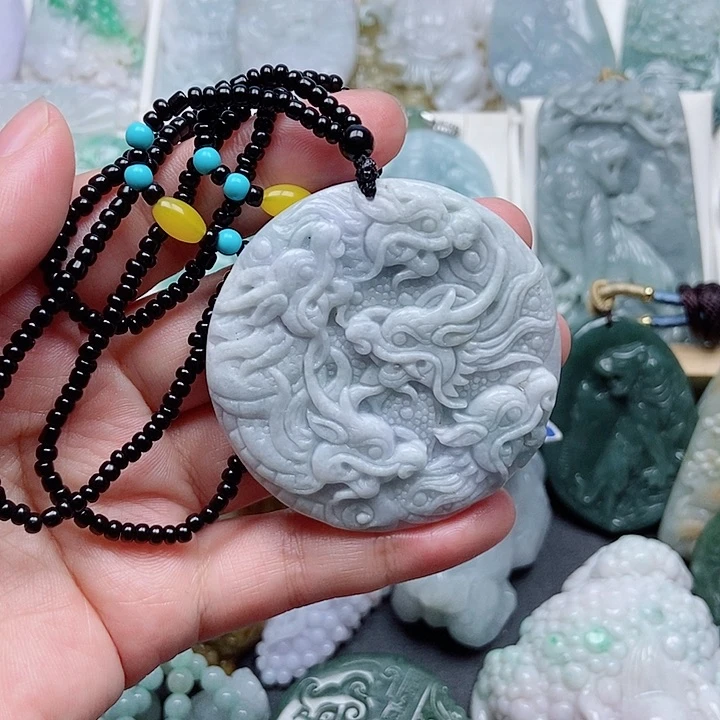 翡翠未镶嵌吊坠(不含链)翡翠