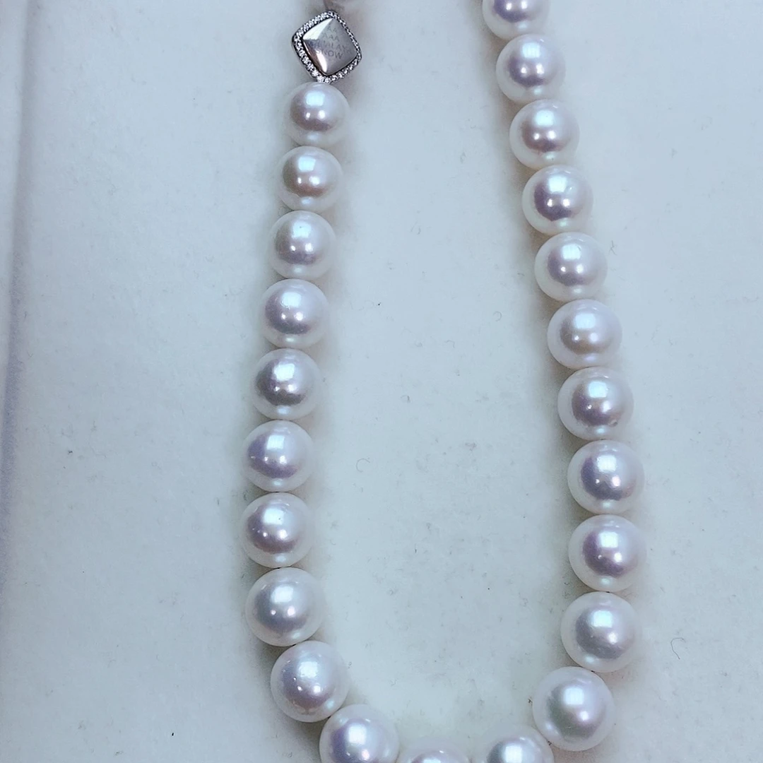 淡水珍珠颈饰银S925镶嵌