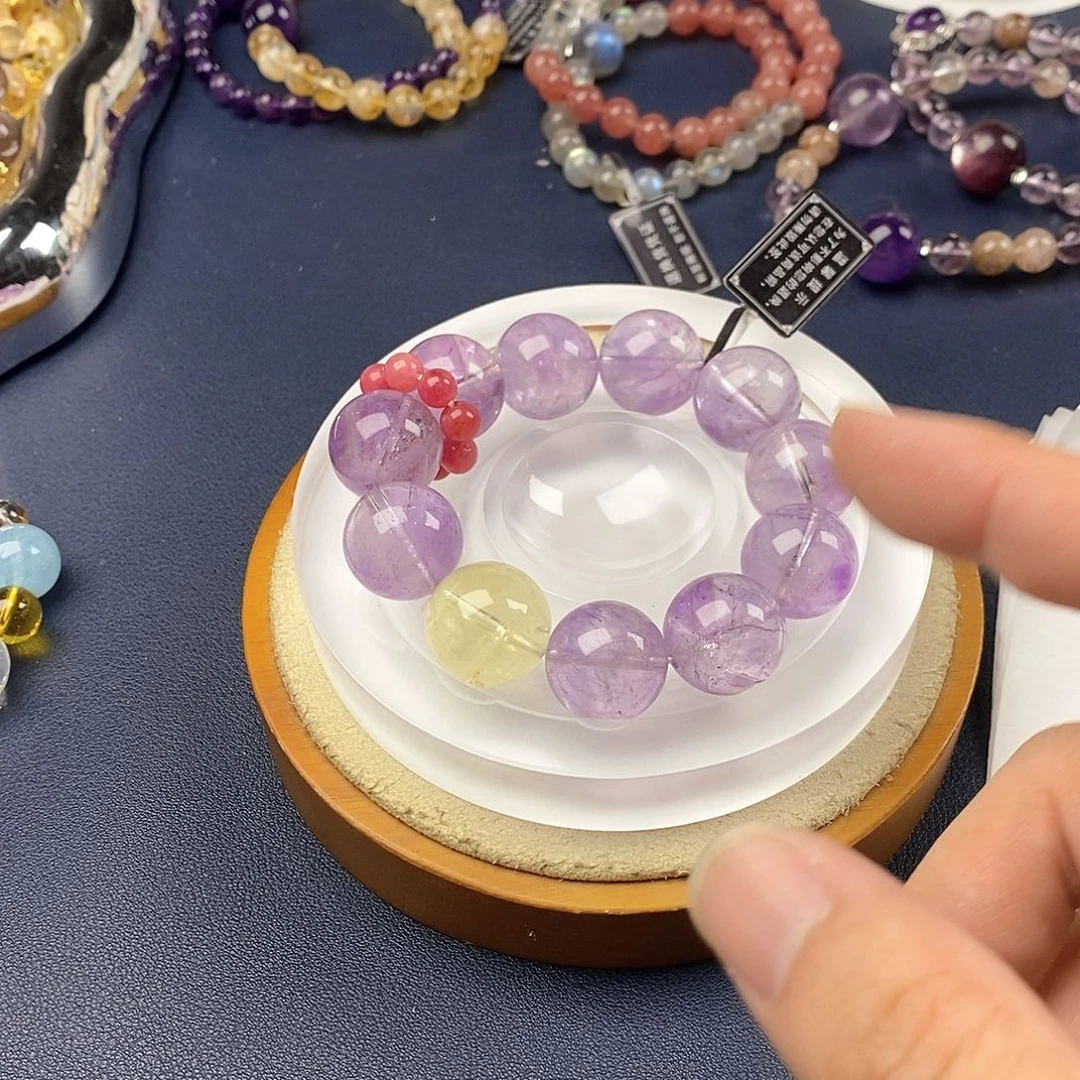 银S925镶嵌手链水晶