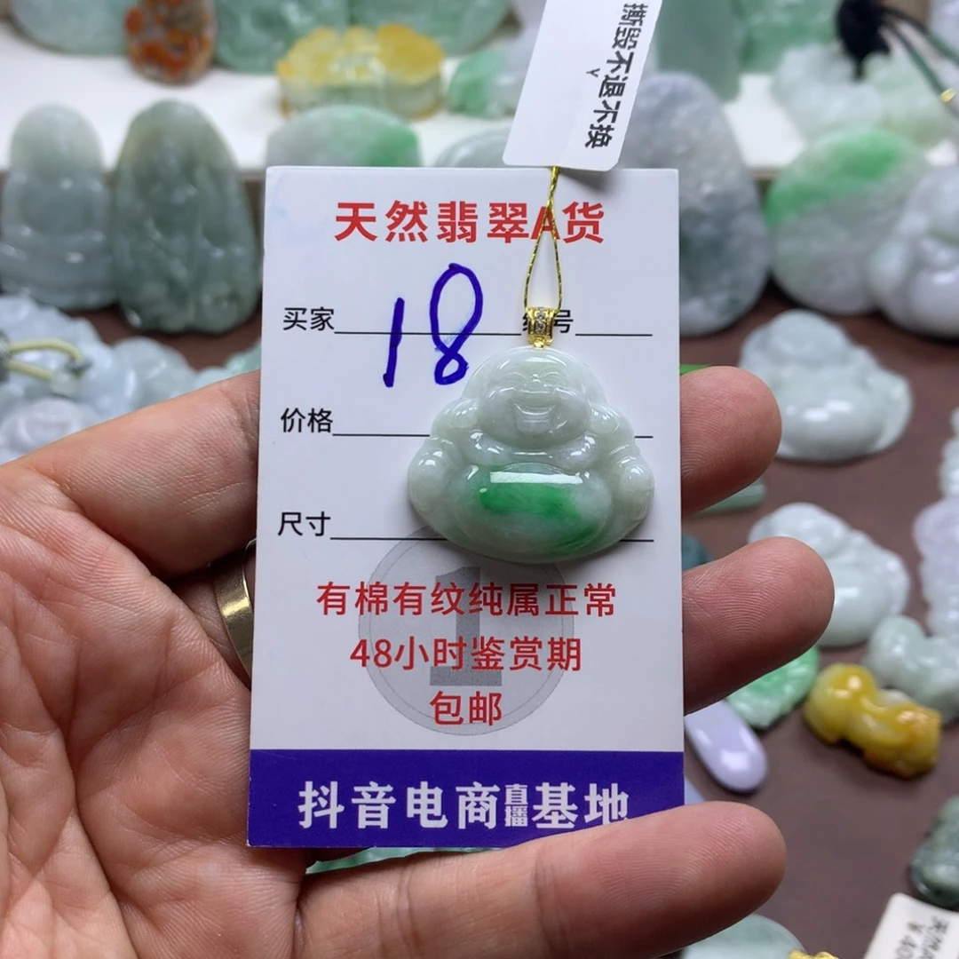 颈饰未镶嵌翡翠缅甸A货翡翠