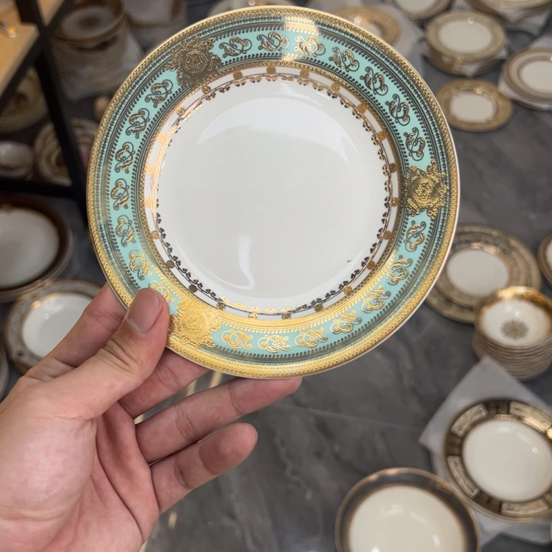 【闪购商品】瓷片欣*佳6寸平盘两个一单福利价