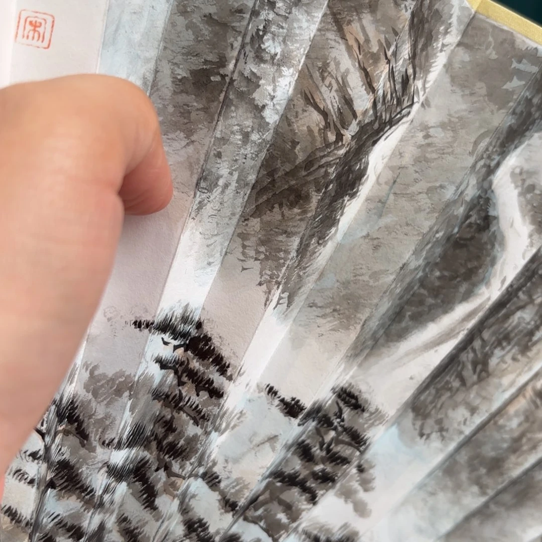 扇子扇子扇面扇面