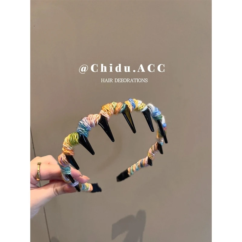 韩版ins防滑带齿头箍女气质发卡头饰秋冬新款百搭发箍小众发饰