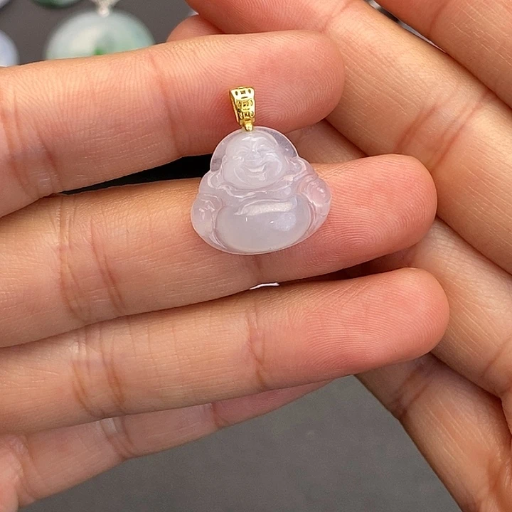 萍****翡翠未镶嵌颈饰翡翠