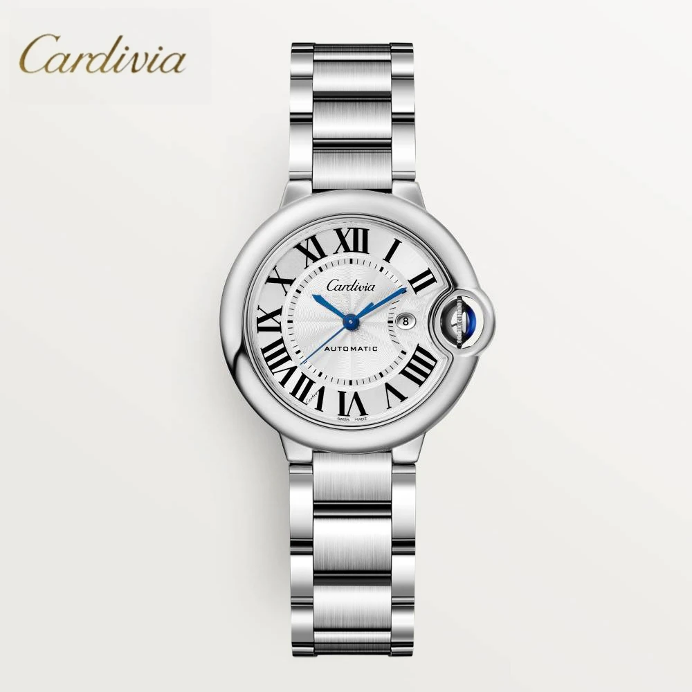 全新原装正品 /Cardivia/33mm/蓝气球/全自动机械/女士腕表-Ry9