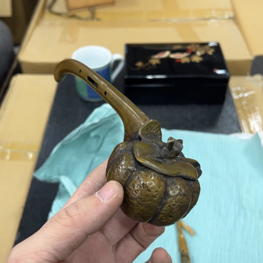 铜中古工艺品摆件