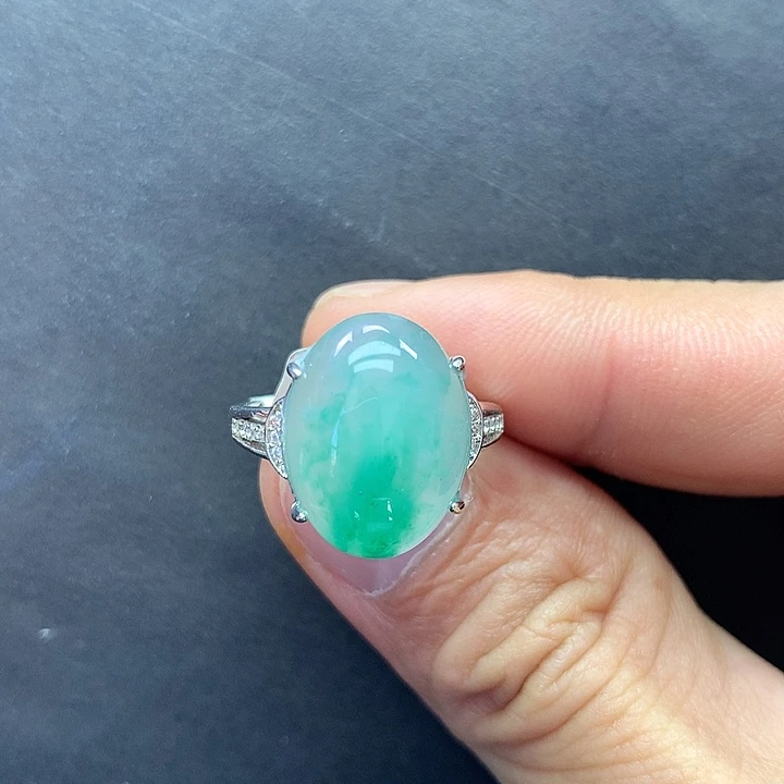 石英质玉未镶嵌戒指